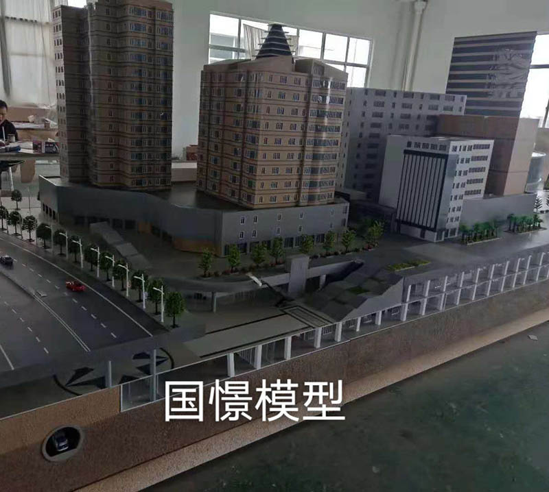 白水县建筑模型