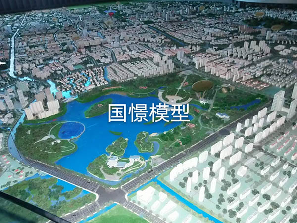 白水县建筑模型