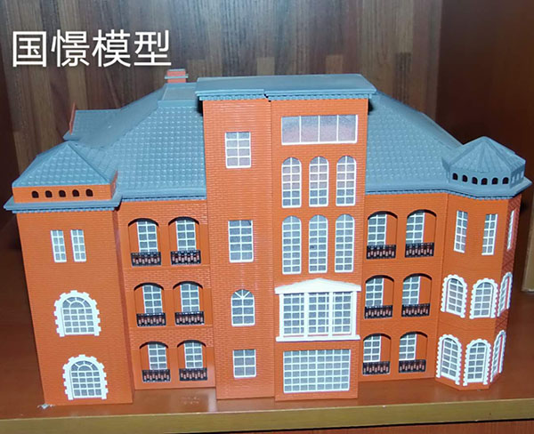 白水县建筑模型