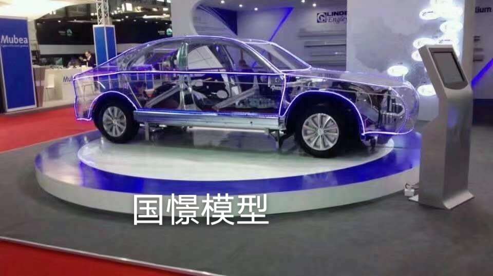 白水县透明车模型