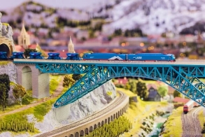 白水县桥梁模型